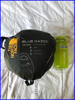 The North Face Blue Kazoo Sleeping Bag 15° Degree Down REG right zip NWT