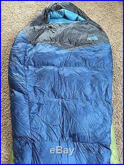 The North Face Blue Kazoo Sleeping Bag 20 Degree Down Regular