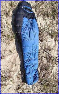 The North Face Blue Kazoo Sleeping Bag Long Left Zip 15F -10C