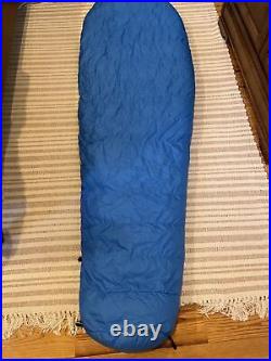 The North Face Blue Kazoo Sleeping Bag Reg LH VGUC