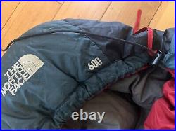 The North Face Blue Ox Sleeping Bag Goose Down 600 Long