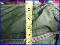 The North Face Brown Label Goose Down LONG Sleeping Bag 7' long 4lbs 2.4oz