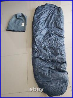 The North Face Brown Label Vintage Down 7ft Blue Mummy Sleeping Bag