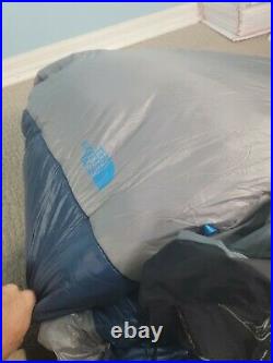 The North Face Cat's Meow Mummy Sleeping Bag Blue LH Regular New 20° $169