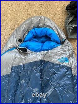 The North Face Cat's Meow Mummy Sleeping Bag Blue RH New 20° F