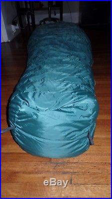 The North Face Chamois Goose Down Sleeping Bag Reg LH 92 X 31 LARGE FLAWLESS
