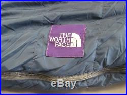 The North Face Chamois Goose Down Sleeping Bag Reg w LH & 2 Stuff Sacks VGC
