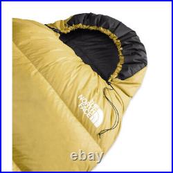 The North Face Citrine Yellow Inferno 35F 2C 800 Pro Down Sleeping Bag Long New