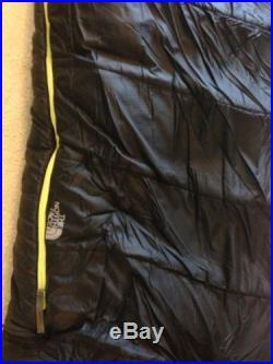 The North Face Dark Star Sleeping Bag 0F -18C Regular Right (New) Mummy Black
