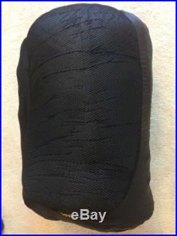 The North Face Dark Star Sleeping Bag 0F -18C Regular Right (New) Mummy Black