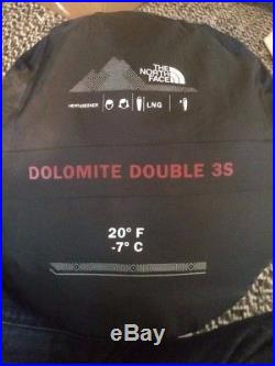 The North Face Dolomite Double 3S Sleeping Bag 20/-7 Brand New 20F/-7C