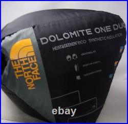The North Face Dolomite One Double Camping Sleeping Bag, Hyper Blue USED
