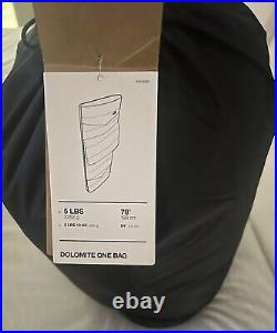 The North Face Dolomite One Sleeping Bag 15F/-9C. New with Tags