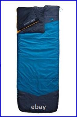 The North Face Dolomite One Sleeping Bag 15° NWT Blue Yellow Regular 3 Bags In 1