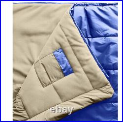 The North Face Eco Trail Bed 20F Sleeping Bag Blue/Twill Beige Long-Left Hand