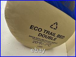 The North Face Eco Trail Double 2 Person 20F / -7C Sleeping Bag Regular Blue New