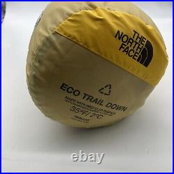 The North Face Eco Trail Down 35 Sleeping Bag Small Stuff Sack Lightweight NWT