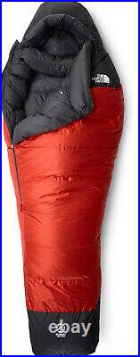 The North Face Fiery Red Inferno -20F -29C 800 Pro Down Sleeping Bag Long New