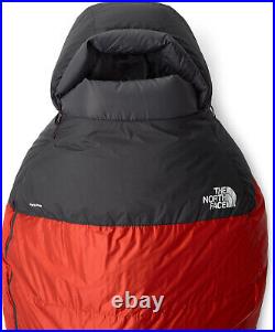 The North Face Fiery Red Inferno -20F -29C 800 Pro Down Sleeping Bag Long New