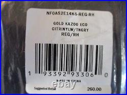 The North Face Gold Kazoo Eco Sleeping Bag Yellow & Gray Nf0a52e14k6-reg-rh