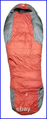 The North Face Goose Down Inferno -40F Sleeping Bag Grey / Red USED