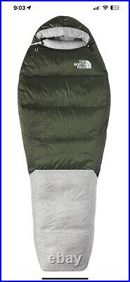 The North Face Green Kazoo Eco Sleeping Bag Long Green/Gray