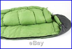 The North Face Green Kazoo Sleeping Bag 0 Degree Down Long/Left Zip /45220/