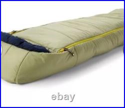 The North Face Homestead Bed Sleeping Bag 20° Retail $200 DWR Navy Green New