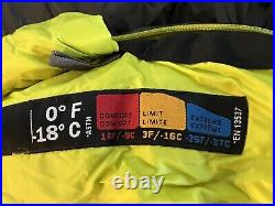 The North Face Inferno 0 F / -18C Long 850 Down Summit Series Sleeping Bag