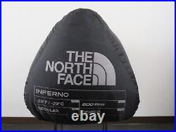 The North Face Inferno -20F / -29C REG 800 Pro Down Sleeping Bag Orange