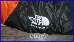 The North Face Inferno -20F / -29C Regular 800 Pro Down Sleeping Bag Fiery Red