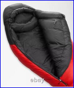 The North Face Inferno -20°F/-29°C Sleeping Bag Regular Right HAND Red Blk $650