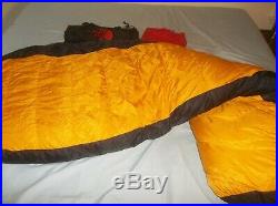 The North Face Inferno Foxfire 800 Goose Down Sleeping Bag Gore-tex DryLoft Long