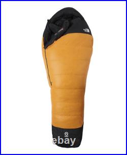 The North Face Orange Inferno -40F -40C 800 Pro Down Sleeping Bag Long New
