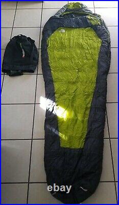 The North Face Snowshoe -18C Degee Sleeping Bag Green Grey with Original Sack