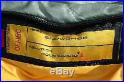 The North Face Snowshoe Sleeping Bag, Polarguard- Green OF/-18C