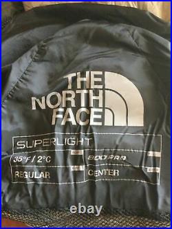 The North Face Superlight 35F / 2C / Regular / Asphalt Grey Knockout Orange