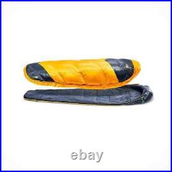 The North Face The One Bag Sleeping Bag Long Blue/Yellow $360 Retail TNF