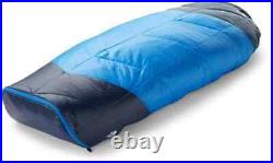 The North Face The One Bag Sleeping Bag Long Blue/Yellow $360 Retail TNF