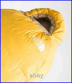The North Face Trail Lite 20/-7 600-Down Lightweight Sleeping Bag LONG Yellow