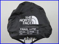 The North Face Trail Lite 20/-7 600-Down Lightweight Sleeping Bag LONG Yellow