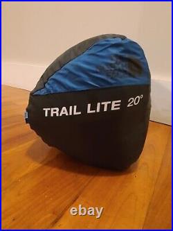 The North Face Trail Lite 20/-7 600 Pro Lightweight Sleeping Bag LONG Right Zip
