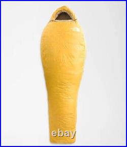 The North Face Trail Lite Down 35 Sleeping Bag Long RH Yellow Khaki