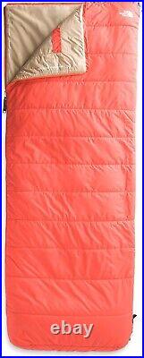The North Face Wawona Bed 35 Camping Sleeping Bag 35F/2C REGULAR Retro Orange