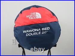 The North Face Wawona Bed Double 2 Person 20F / -7C Sleeping Bag Regular Blue