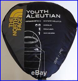 The North Face YOUTH ALEUTIAN 20°F/ -7°C 3S Synthetic SLEEPING BAG R. Hand Zip