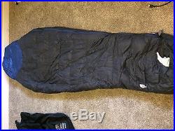 The North Face blue kazoo 15 Regular sleeping bag