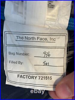 The North Face the One Bag Long Length 800 HeatSeeker Pro Sleeping Bag NWOT