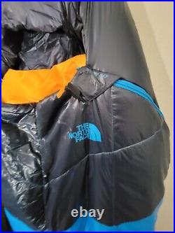 The North Face the One Bag Mummy Sleeping Bag New with tags Hyper Blue Yellow