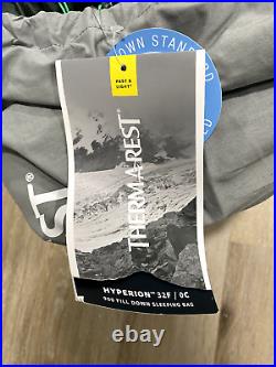 Therm-a-Rest Hyperion 32F/0C Ultralight Backpacking Bag 16oz withCompression Sack